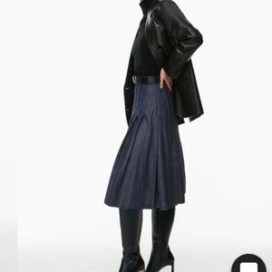 Babaton Process Jean Skirt